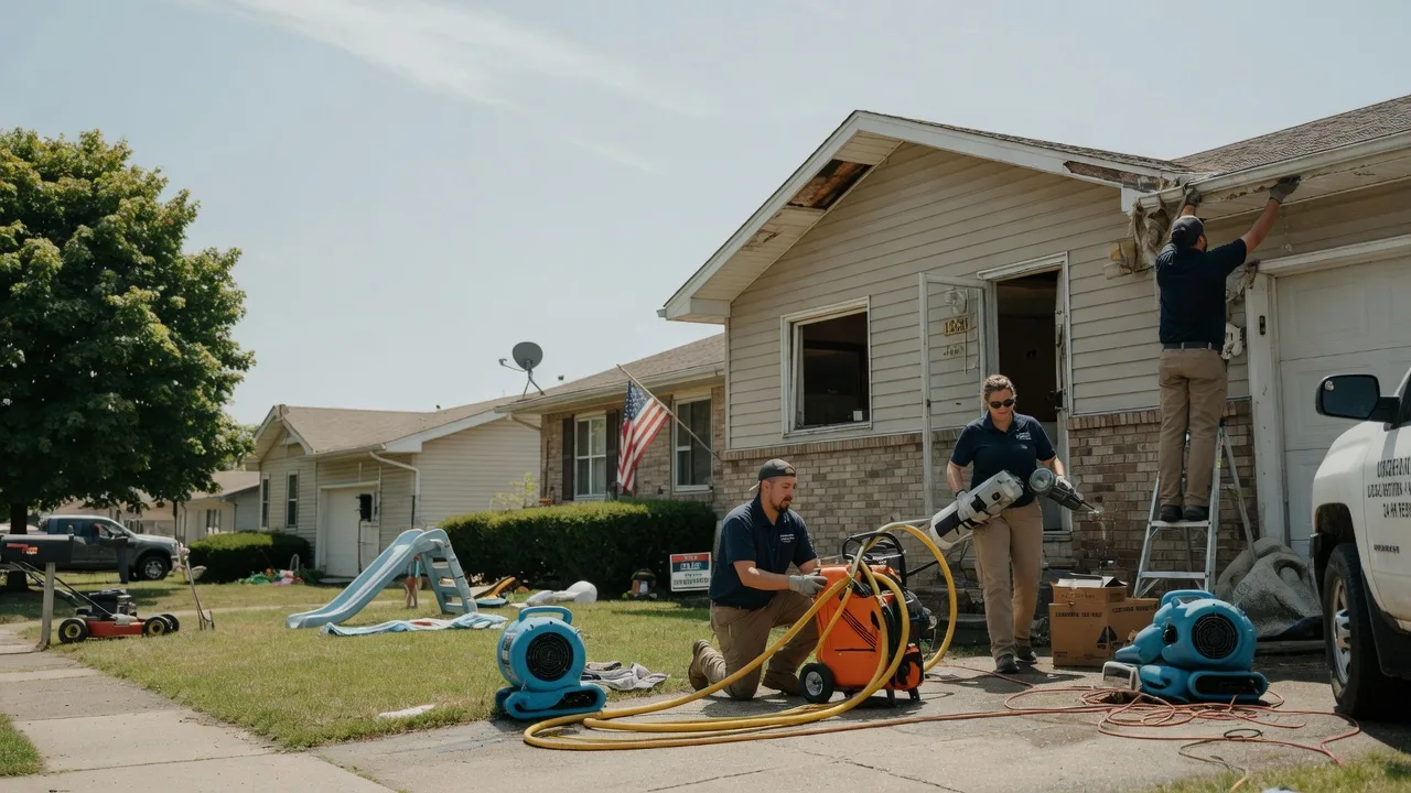 Water Damage Restoration in Minooka, IL near me